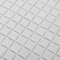 GoodHome Mosaïque Pour Douche|Mosaïque Pour Wc<Mosaïque gris clair 30x30cm Plain carré
