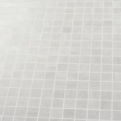 GoodHome Mosaïque gris 30x30cm Soft travertin- Mosaïque Pour Douche|Mosaïque Pour Salle De Bains