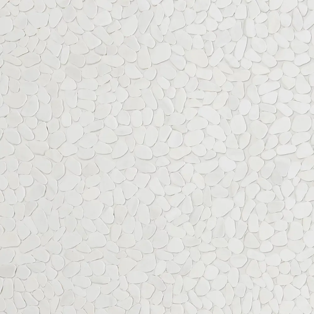 GoodHome Mosaïque ivoire 31,5x31,5cm Malaca pierre naturelle- Travertin|Mosaïque