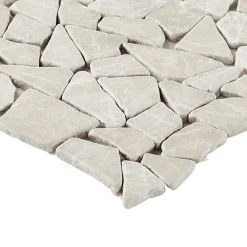 GoodHome Mosaïque multicolore 31,5x31,5cm Bohai- Travertin|Mosaïque Pour Wc