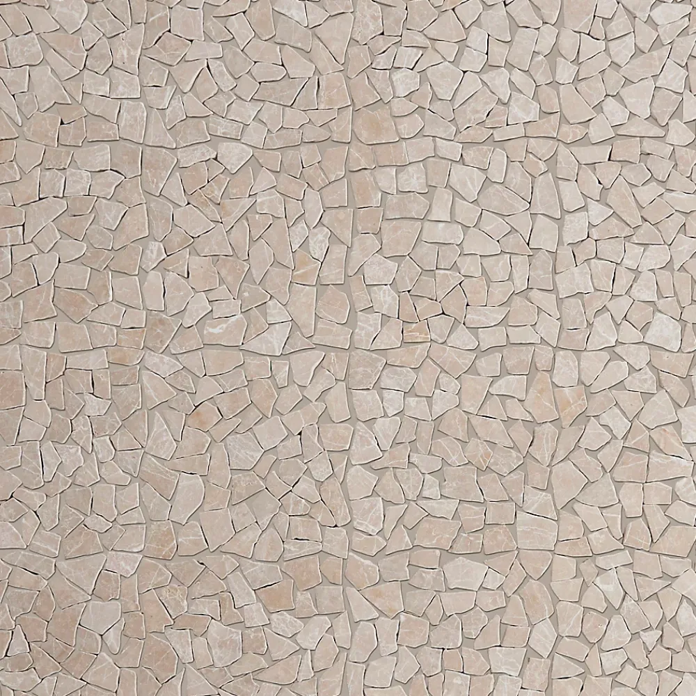 GoodHome Mosaïque multicolore 31,5x31,5cm Bohai- Travertin|Mosaïque Pour Wc