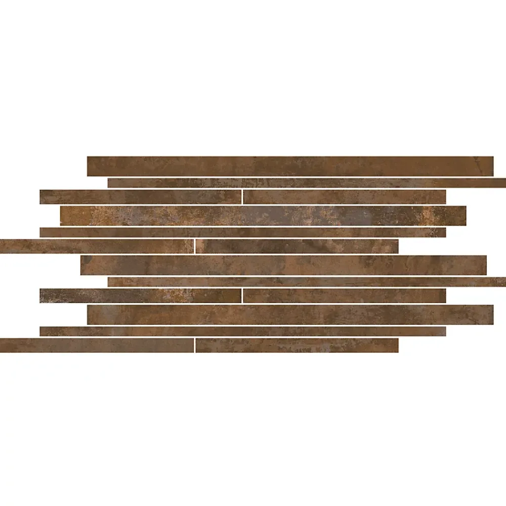 Mosaïque Pour Pièce À Vivre|Mosaïque<Mosaïque murale en grès cérame émaillé effet béton cuivre mat L.60 x l.30 cm x ép.8 mm, Malt