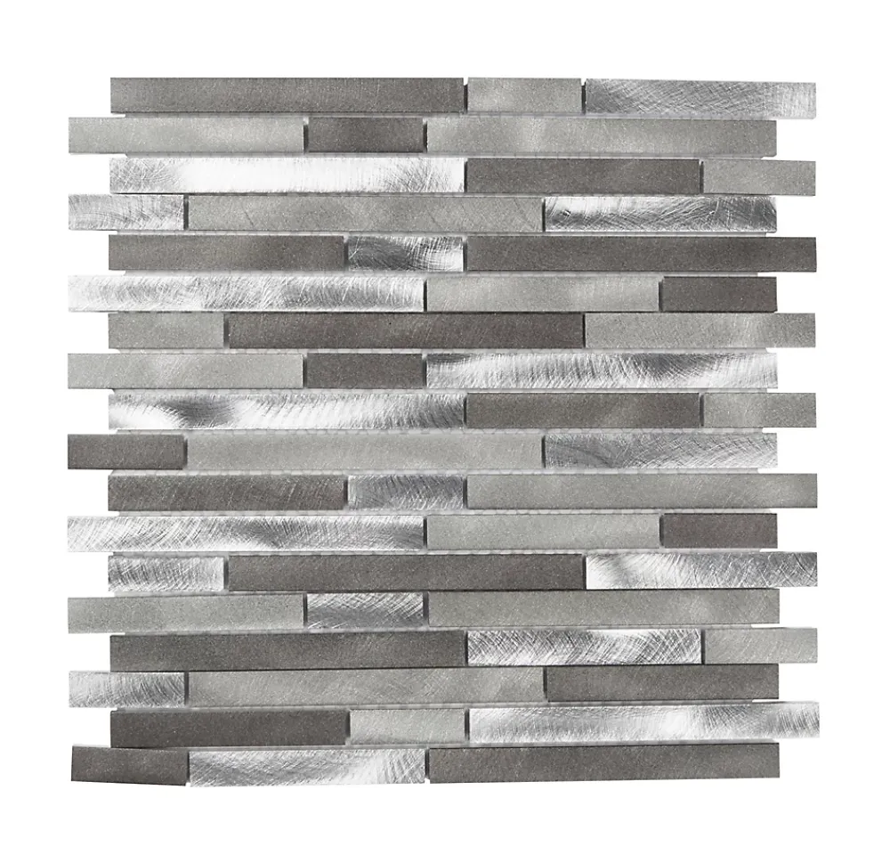 Colours Mosaïque Naplo gris 30 x 30 cm- Mosaïque Pour Wc|Mosaïque Pour Pièce À Vivre