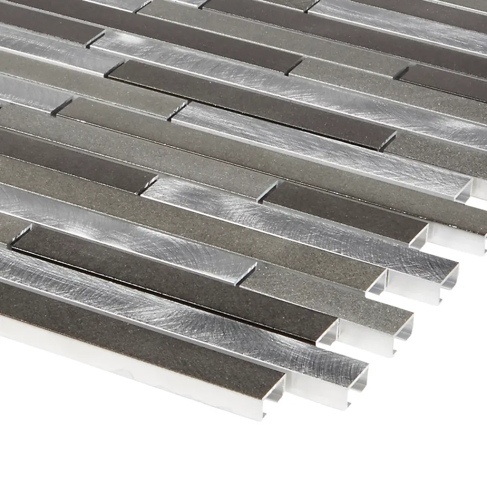 Colours Mosaïque Naplo gris 30 x 30 cm- Mosaïque Pour Wc|Mosaïque Pour Pièce À Vivre