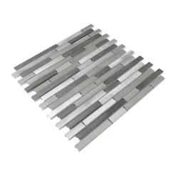 Colours Mosaïque Naplo gris 30 x 30 cm- Mosaïque Pour Wc|Mosaïque Pour Pièce À Vivre