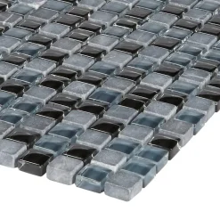 Colours Mosaïque|Mosaïque Pour Douche<Mosaïque noir 30 x 30 cm Barya