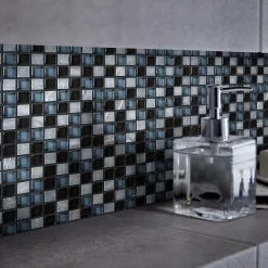 Colours Mosaïque|Mosaïque Pour Douche<Mosaïque noir 30 x 30 cm Barya