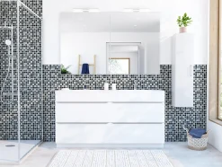 Colours Mosaïque|Mosaïque Pour Douche<Mosaïque noir 30 x 30 cm Barya