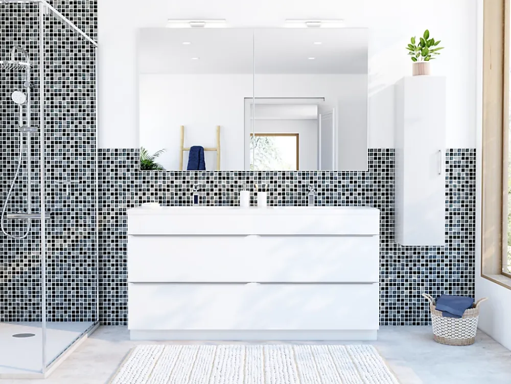 Colours Mosaïque|Mosaïque Pour Douche<Mosaïque noir 30 x 30 cm Barya