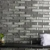 Casa Linea Mosaïque noir Jewel Black 30 x 33,5 cm- Mosaïque Pour Douche|Mosaïque