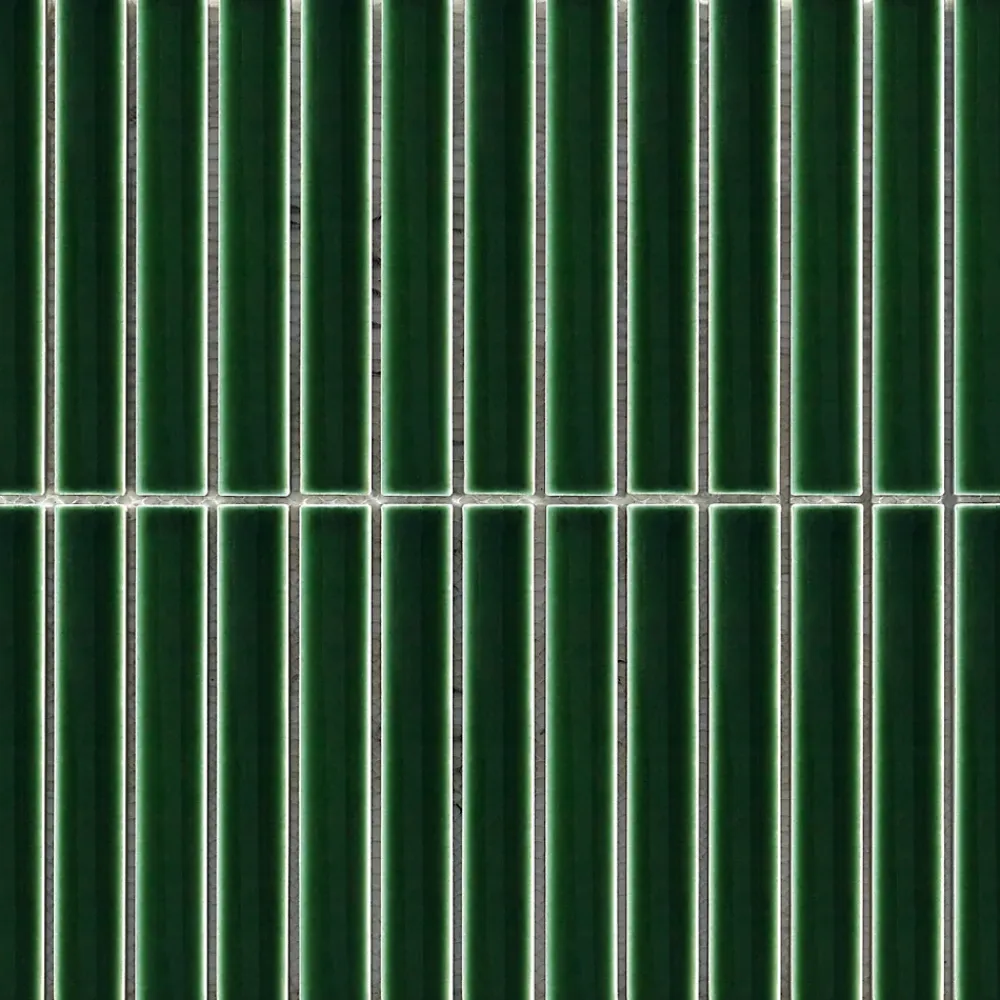 Lux Mosaic Mosaïque pour salle de bains et cuisine Kit-Kat Piano Vert 29,6 x 29,9 cm Intérieur/Extérieur- Mosaïque Pour Salle De Bains|Mosaïque