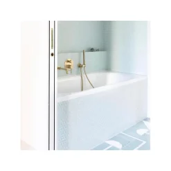 Gioia Materia Mosaïque pâte de verre UNICOLOR HEXAGONE 2.6x2.2cm couleur : 255 Anti-dérapant Classe 3 boite de 2 m2- Carrelage Sol Pour Wc|Carrelage Sol Uni
