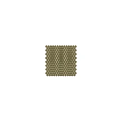Gioia Materia Carrelage Sol Pour Wc<Mosaïque pâte de verre UNICOLOR HEXAGONE 2.6x2.2cm couleur : 321 Anti-dérapant Classe 3 boite de 2 m2