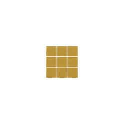 Gioia Materia Carrelage Sol Pour Wc|Carrelage Sol Uni<Mosaïque pâte de verre UNICOLOR CARRÉ 3.8x3.8cm couleur : 307 Satiné boite de 1.54 m2