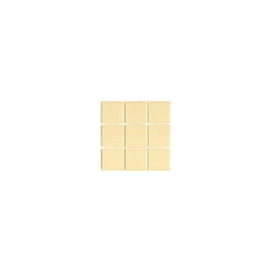 Gioia Materia Mosaïque pâte de verre UNICOLOR CARRÉ 3.8x3.8cm couleur : 332 Anti-dérapant Classe 3 boite de 1.54 m2- Carrelage Sol Pour Wc