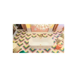 Gioia Materia Mosaïque pâte de verre UNICOLOR CARRÉ 3.8x3.8cm couleur : 329 Anti-dérapant Classe 3 boite de 1.54 m2- Carrelage Sol Pour Wc