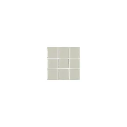 Gioia Materia Carrelage Sol Pour Wc|Carrelage Sol Uni<Mosaïque pâte de verre UNICOLOR CARRÉ 3.8x3.8cm couleur : 306 Anti-dérapant Classe 3 boite de 1.54 m2