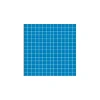 Gioia Materia Mosaïque Pâte de verre UNICOLOR PISCINE CARRÉ couleur : Ebro Brillant / Poli boite de 2 m2- Carrelage Sol Pour Wc