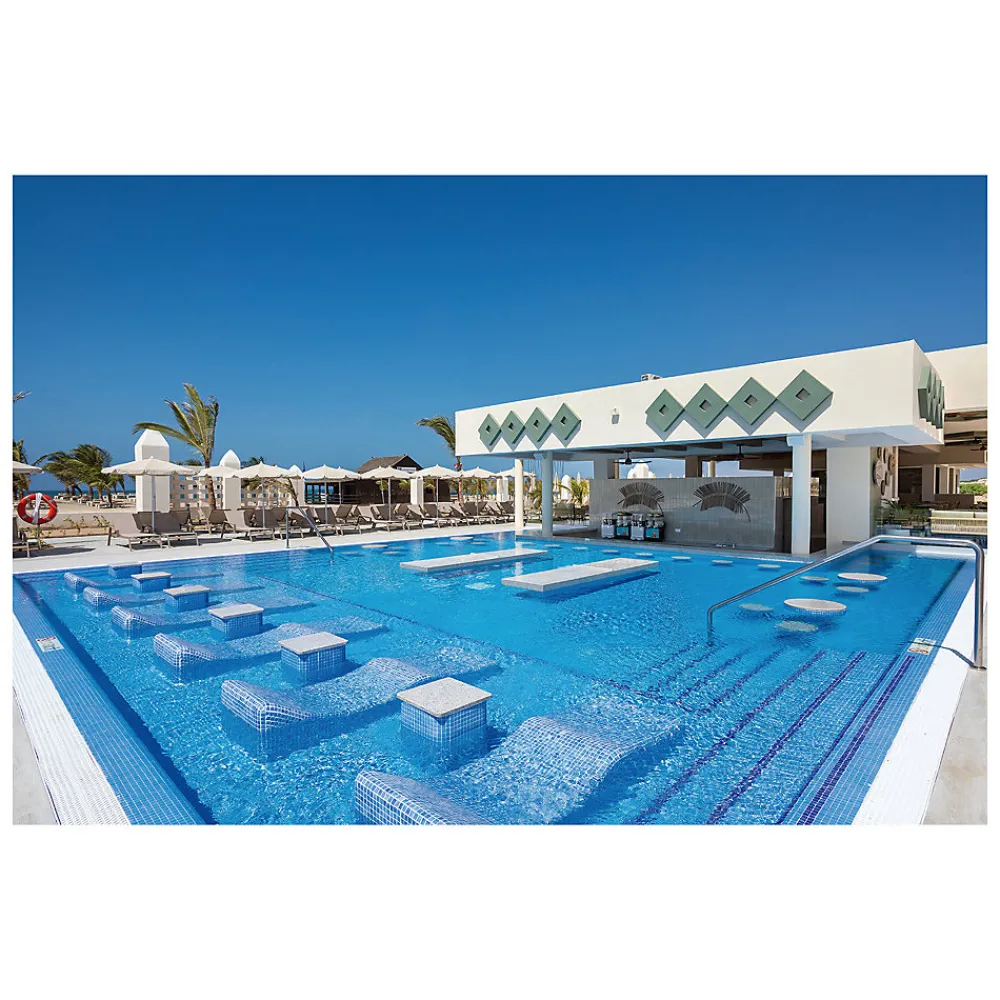 Gioia Materia Mosaïque Pâte de verre UNICOLOR PISCINE CARRÉ couleur : Ebro Brillant / Poli boite de 2 m2- Carrelage Sol Pour Wc