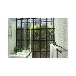Gioia Materia Mosaïque pâte de verre UNICOLOR HEXAGONE 2.6x2.2cm couleur : 337 Anti-dérapant Classe 3 boite de 2 m2- Carrelage Sol Pour Wc|Carrelage Sol Uni