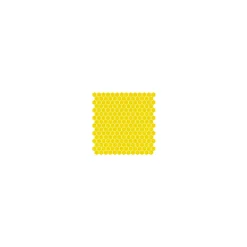 Gioia Materia Mosaïque pâte de verre UNICOLOR HEXAGONE 2.6x2.2cm couleur : 302 Anti-dérapant Classe 3 boite de 2 m2- Carrelage Sol Pour Wc|Carrelage Sol Uni