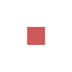 Gioia Materia Mosaïque pâte de verre UNICOLOR HEXAGONE 2.6x2.2cm couleur : 177 Anti-dérapant Classe 3 boite de 2 m2- Carrelage Sol Pour Wc