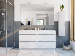 Casa Bella Mosaïque sol et mur anthracite 30 x 30 cm Oikos- Mosaïque Pour Salle De Bains