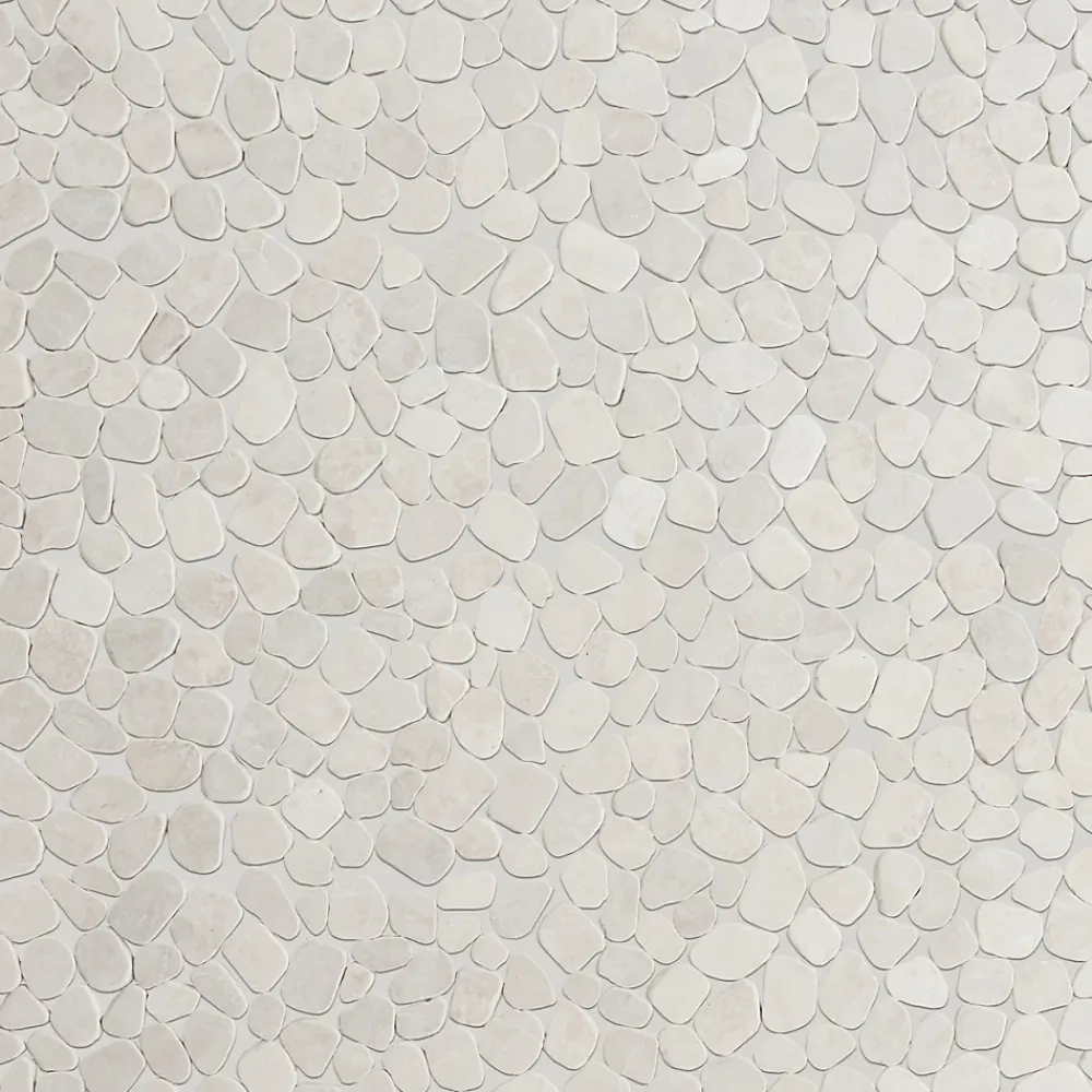 Mosaïque sol et mur en pierre beige L.31 x l.31,5 cm x ép.8 mm, Malaca- Mosaïque Pour Douche|Mosaïque Pour Wc