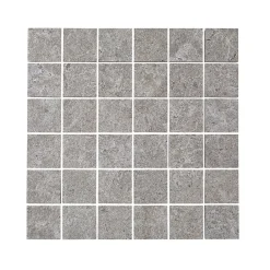 Colours Mosaïque Pour Douche<Mosaïque sol et mur gris 30 x 30 cm Soft Lime Stone