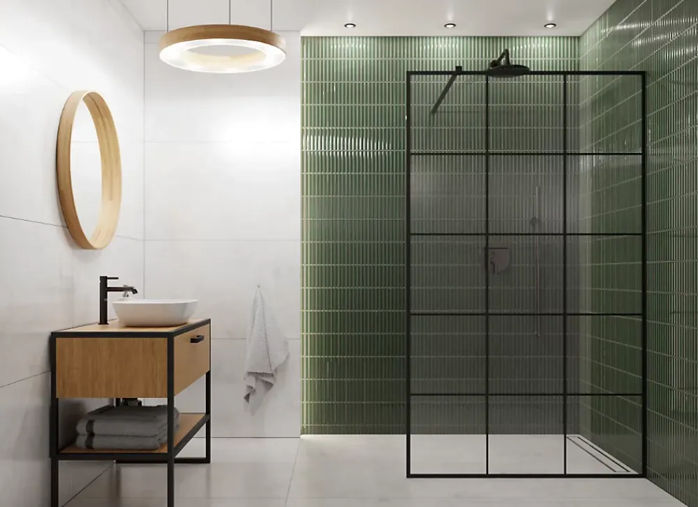 Ilcom Mosaïque Pour Douche|Mosaïque Pour Wc<Mosaïque sur résille pour salle de bain et cuisine en céramique 29.6 cm x 30 cm - Emerald piano