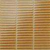 Ilcom Mosaïque sur résille pour salle de bain et cuisine en céramique 29.0 cm x 28.2 cm - Curcuma- Mosaïque Pour Douche
