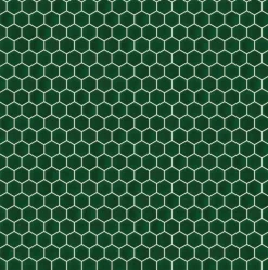 Ilcom Mosaïque sur résille pour salle de bain et cuisine en céramique 32.3 cm x 27.7 cm - Deep Green- Mosaïque Pour Salle De Bains|Mosaïque Pour Pièce À Vivre