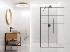 Ilcom Mosaïque Pour Douche|Mosaïque Pour Pièce À Vivre<Mosaïque sur résille pour salle de bain et cuisine en céramique 30 cm x 26 cm - Matt white hive