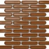 Ilcom Mosaïque Pour Wc<Mosaïque sur résille pour salle de bain et cuisine en céramique 30 cm x 30.5 cm - Caramel savoiardi