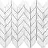 Ilcom Mosaïque|Mosaïque Pour Douche<Mosaïque sur résille pour salle de bain et cuisine en céramique 27.6 cm x 33.2 cm - Marble sparrow
