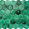 Ilcom Mosaïque Pour Salle De Bains|Mosaïque<Mosaïque sur résille pour salle de bain et cuisine en céramique 31.2 cm x 27 cm- Jungle nature hive
