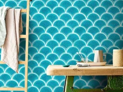 Ilcom Mosaïque Pour Salle De Bains|Mosaïque<Mosaïque sur résille pour salle de bain et cuisine en céramique - 28.5 cm x 29.0 cm - Adriatic wave