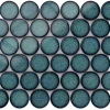 Ilcom Mosaïque sur résille pour salle de bain et cuisine en céramique 30.6 cm x 26.5 cm - Adriatic breeze- Mosaïque|Mosaïque Pour Douche