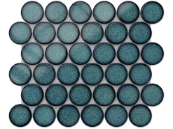 Ilcom Mosaïque sur résille pour salle de bain et cuisine en céramique 30.6 cm x 26.5 cm - Adriatic breeze- Mosaïque|Mosaïque Pour Douche