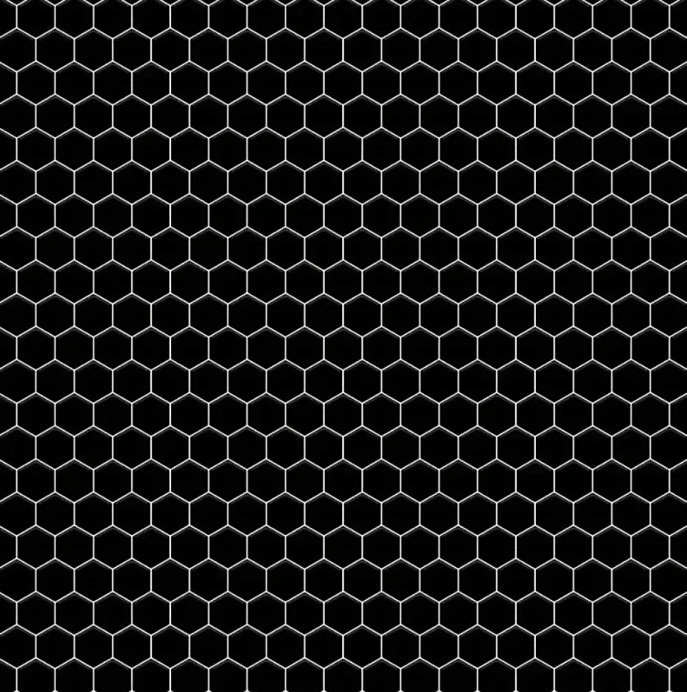 Ilcom Mosaïque Pour Pièce À Vivre|Mosaïque Pour Wc<Mosaïque sur résille pour salle de bain et cuisine en céramique 29.7 cm x 26.2 cm - Black honey