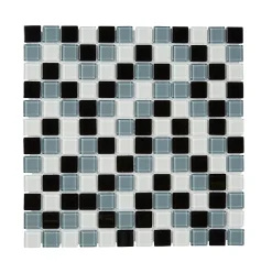 Colours Mosaïque Tarente gris 30 x 30 cm- Mosaïque Pour Douche|Mosaïque Pour Wc
