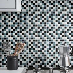 Colours Mosaïque Tarente gris 30 x 30 cm- Mosaïque Pour Douche|Mosaïque Pour Wc