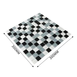 Colours Mosaïque Tarente gris 30 x 30 cm- Mosaïque Pour Douche|Mosaïque Pour Wc