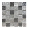 Casa Linea Mosaïque Pour Douche|Mosaïque Pour Salle De Bains<Mosaïque Tennessee noir et blanc 4,8 x 4,8 cm