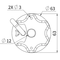 Slid’Up By Mantion Volet Roulant<Moteur filaire 45 mm pour volet roulant 40 kg - 20 Nm