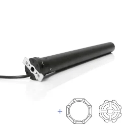 Avosdim Moteur Volet Filaire D.45 20Nm + adaptations axe octo 60- Volet Roulant