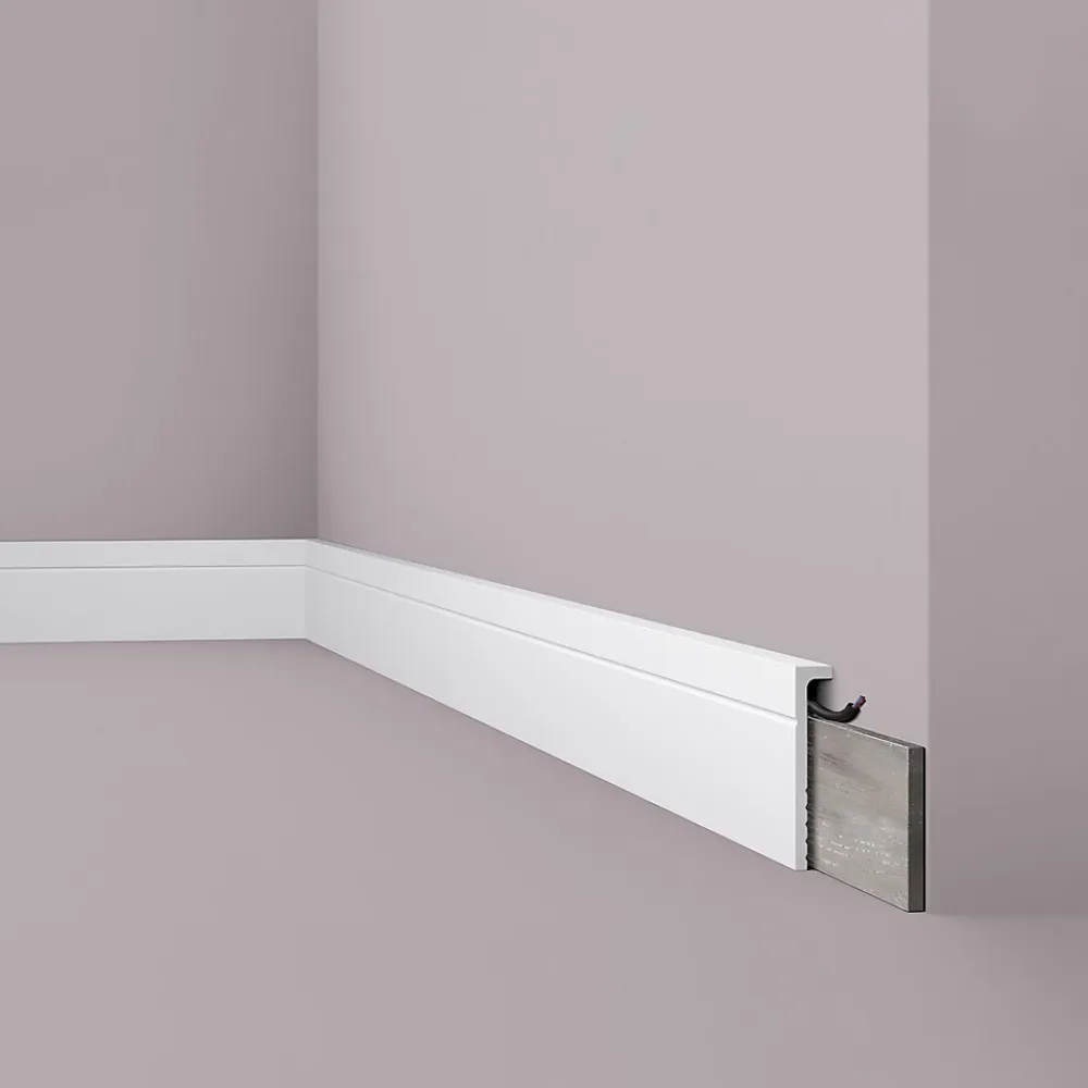 Noel & Marquet Moulure couvrante NMC WALLSTYL CF2 Moulure décorative Plinthe Moulure décorative- Plinthe Pour Parquet Et Stratifié