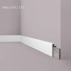 Noel & Marquet Moulure couvrante NMC WALLSTYL CF2 Moulure décorative Plinthe Moulure décorative- Plinthe Pour Parquet Et Stratifié