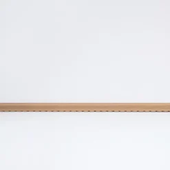 Woodbord Moulure murale décorative en bois COQUILLE - 0,9 x 2,8 x 100 cm - Brut sans peinture - Cimaise - Plinthe - Baguette d'ornement- Moulure