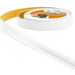 Quest Plinthe Pour Sol En Vinyle Et Pvc<Moulure Souple Auto-Adhésive en PVC 10x10 mm, Plinthe Souple, Bande Élastique pour Finitions et Étanchéité des Jonctions, blanc, 5